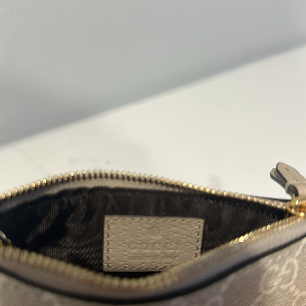 Gucci key chain/coin purse/CASE NIb authentic - Picture 3 of 4